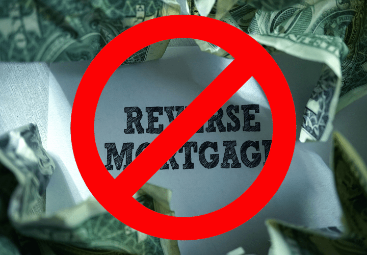 Why do banks not recommend reverse mortgages